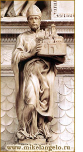 Статуя св. Петрония. Микеланджело / www.mikelangelo.ru