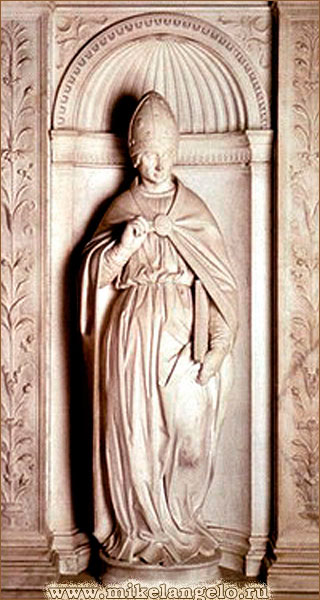 Статуя Св. Пия. Микеланджело / www.mikelangelo.ru