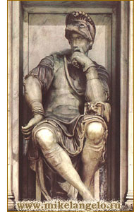 Статуя Лоренцо Медичи. Микеланджело / www.mikelangelo.ru