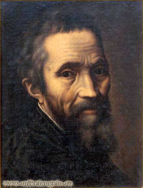 Портрет Микеланджело. Марчелло Венусти / www.mikelangelo.ru