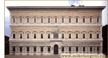 Палаццо Фарнезе. Рим. План. Микеланджело / www.mikelangelo.ru