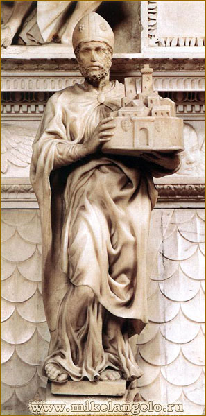 Статуя Св. Петрония. Микеланджело / www.mikelangelo.ru