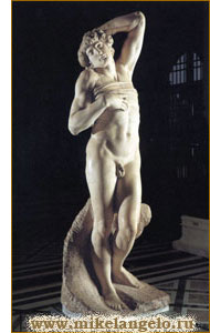 Умирающий раб. Микеланджело / www.mikelangelo.ru